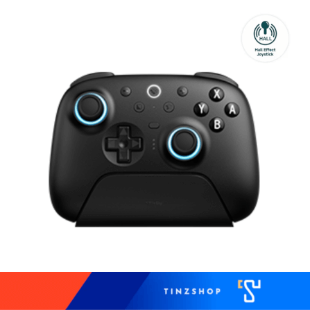 จอยเกมไร้สาย 8BITDO (80ND) ULTIMATE 2 BLUETOOTH & 2.4G สีดำ_1